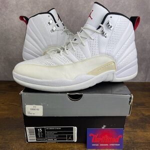 Air Jordan 12 Retro Rising Sun 2009 Size 13 130690-163 White Men’s Shoes OG Rare